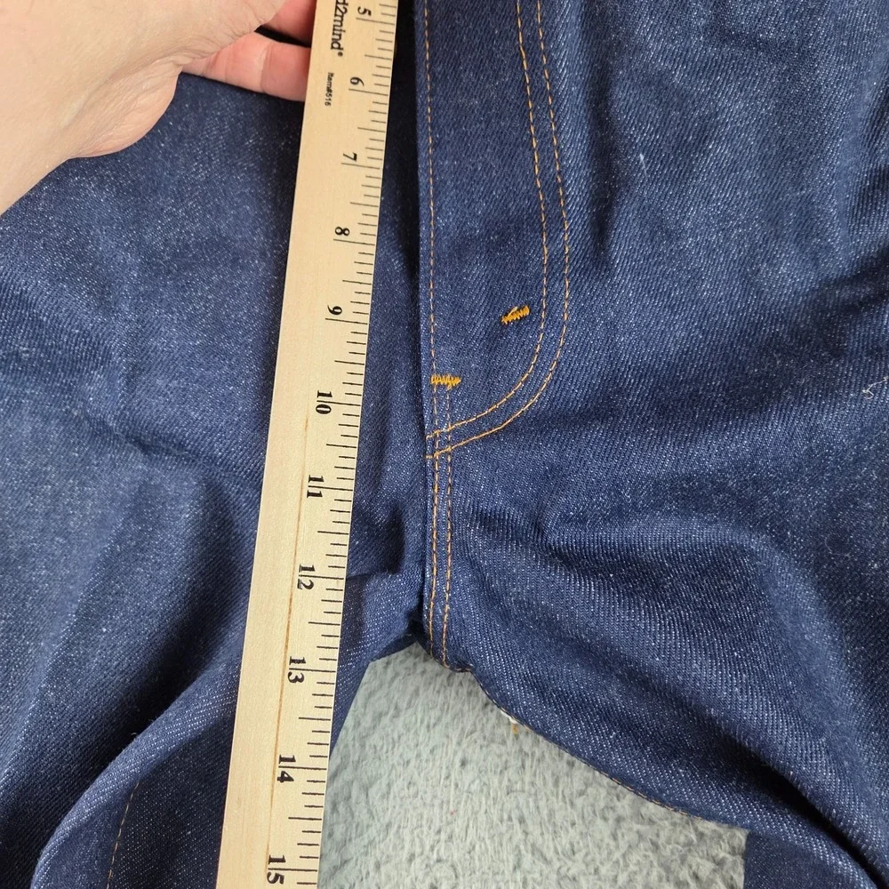 Vintage Levis 517 Jeans Mens 38x34 (37x33) Blue Orange Tab Bootcut‎ USA 80s
